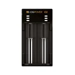 E-Cig Power C2 USB Φορτιστής 2 Μπαταριών