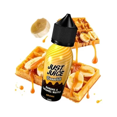 Banana and Caramel Waffle