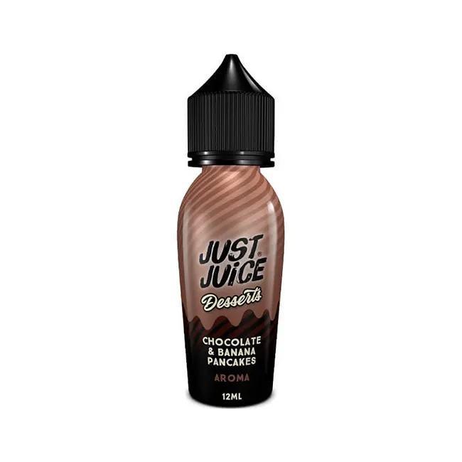 just_juice_desserts_chokolate_and_banana_pancakes_12ml_60ml Chocolate and Banana Pancakes
