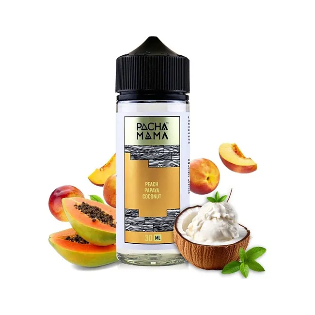 pacha_mama_peach_papaya_coconut_30ml_120ml Peach Papaya Coconut Cream